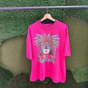 Vintage 1990 New Orleans Mardi Gras T-shirt  Size XL